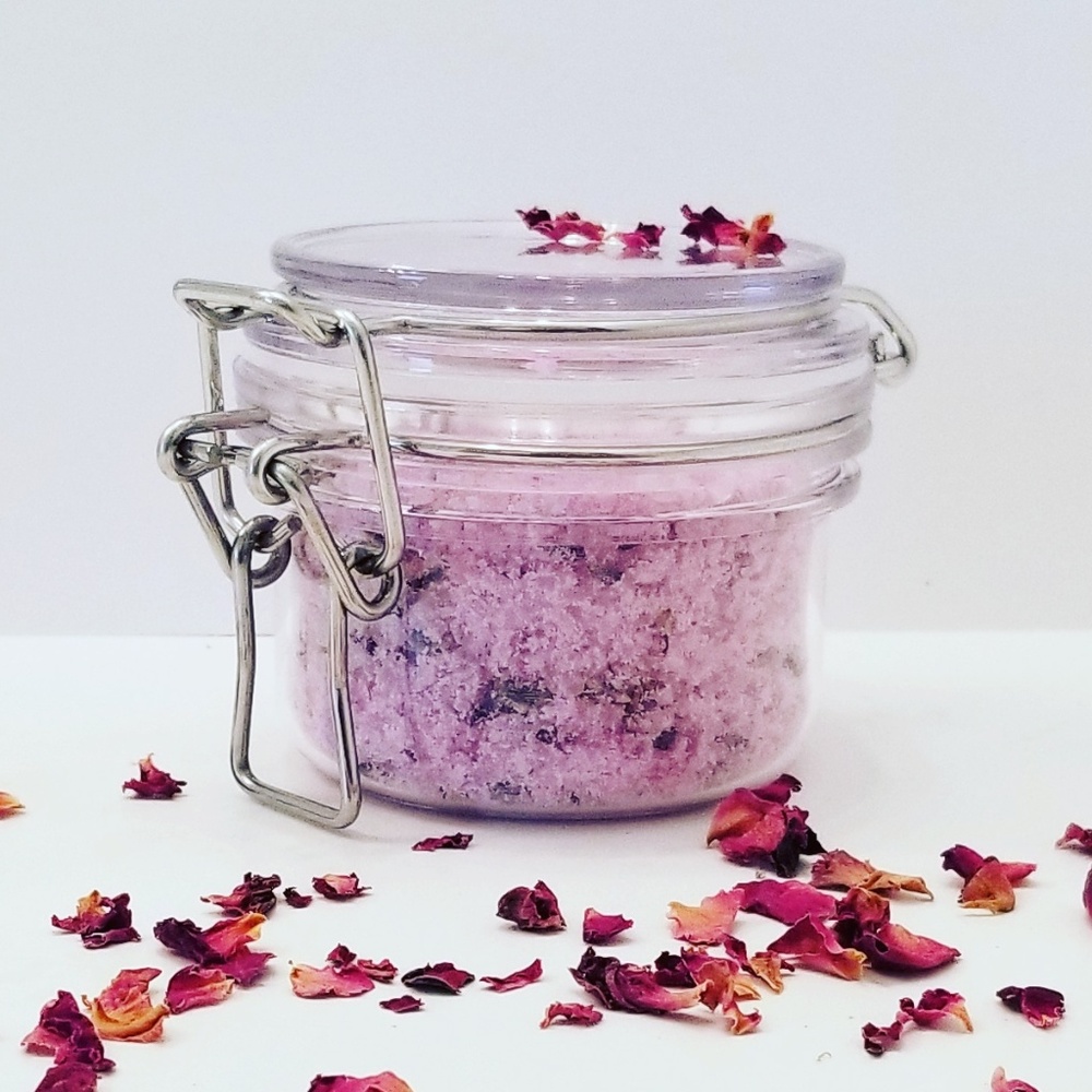 Lavender Chamomile Scented Yogurt Bath Soak 4 Oz